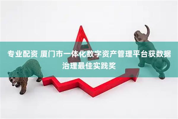 专业配资 厦门市一体化数字资产管理平台获数据治理最佳实践奖